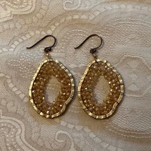 Gold Dangle Earrings